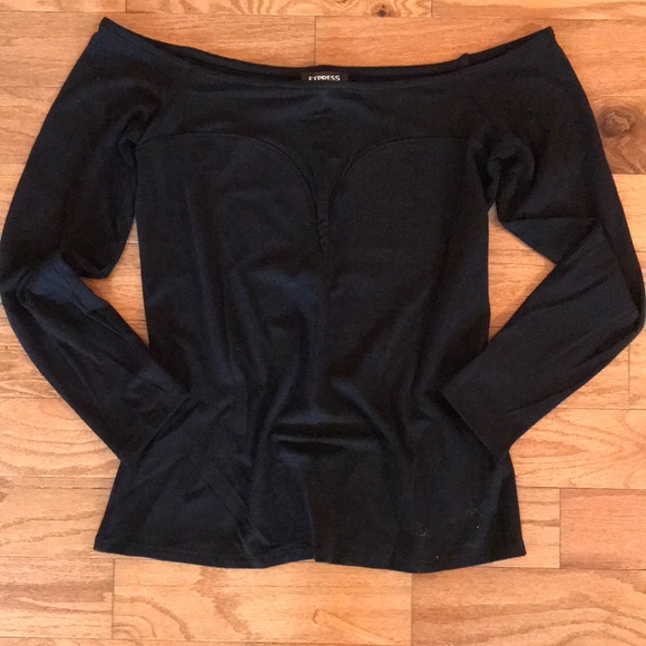 Express Tops - Express off the shoulder top